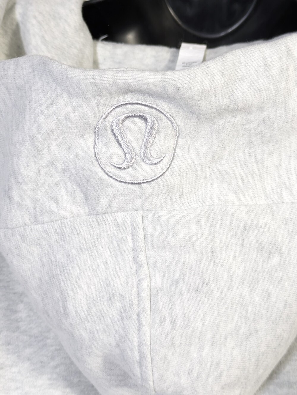 Lululemon Peloton Women's Scuba Cropped Full-Zip Hoodie Gray Athletic XS-S - Picture 4 of 10